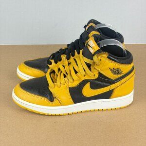 Jordan 1 Retro High OG Pollen Black Youth 5.5Y Lace Up High Top Leather